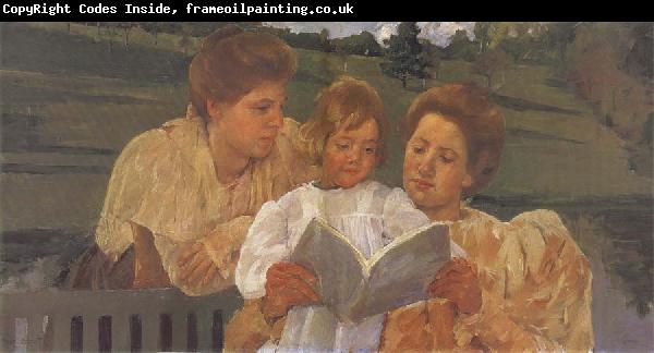 Mary Cassatt Reading